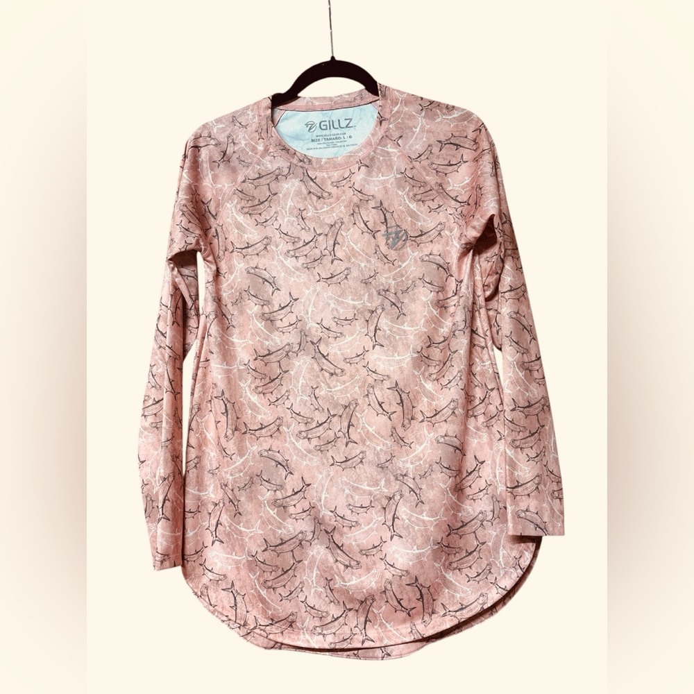 Gillz Pink Long Sleeve Shirt